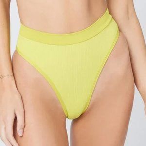 L*Space Frenchi Ribbed Bitsy Bikini Bottoms Size Small